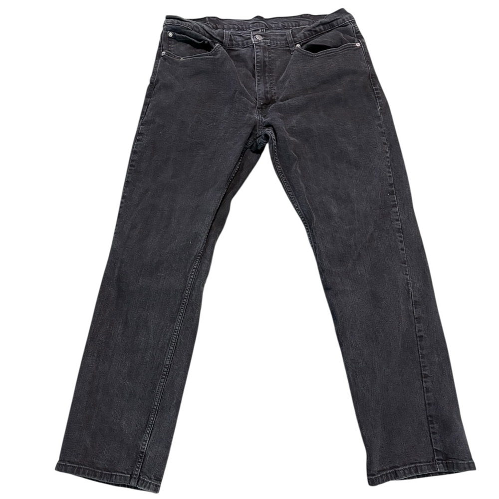 Levi's 559 Men's Relaxed Straight Fit Black Denim Jeans 38x32